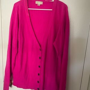 Forever 21 Pink Cardigan